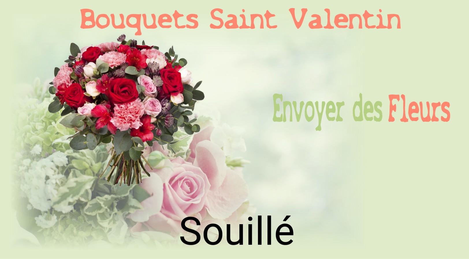 Roses de Saint-Valentin livrées à Souillé